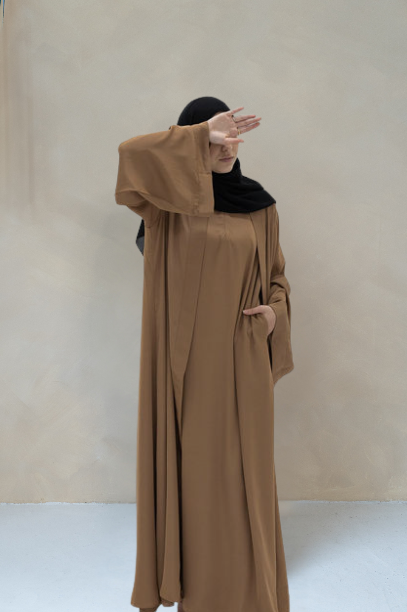 Essential Abaya (2- piece set) - Camel