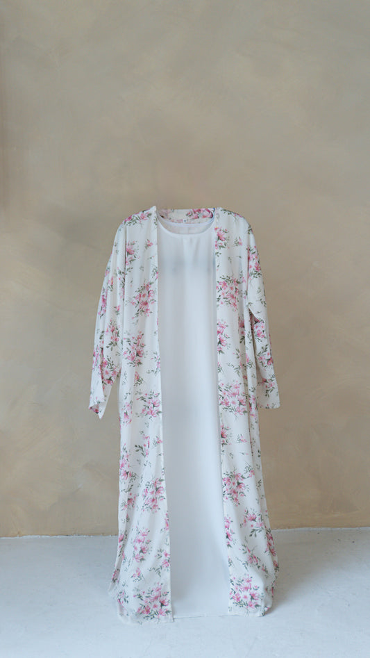 Flora Dusk Abaya