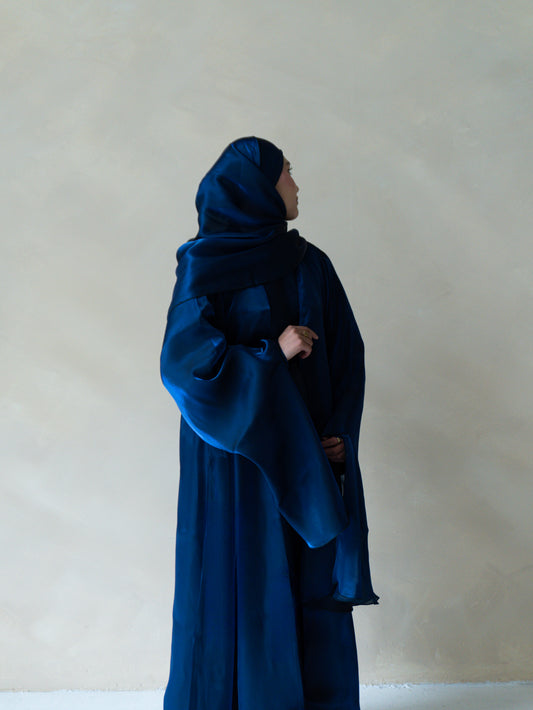 Ayla Luxury Abaya - Royal Blue