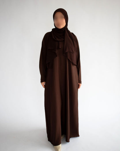 Essential Abaya - Brown