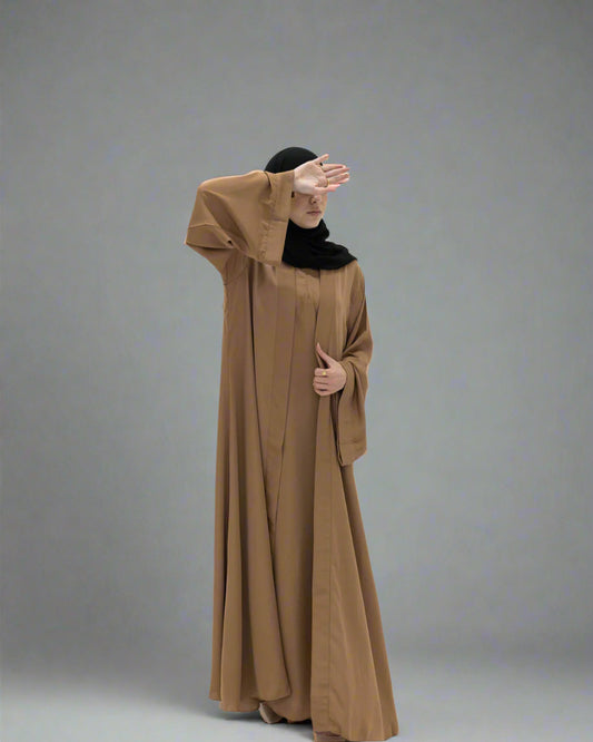 Essential Abaya (2- piece set) - Camel