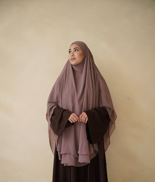 Taupe - Khimar