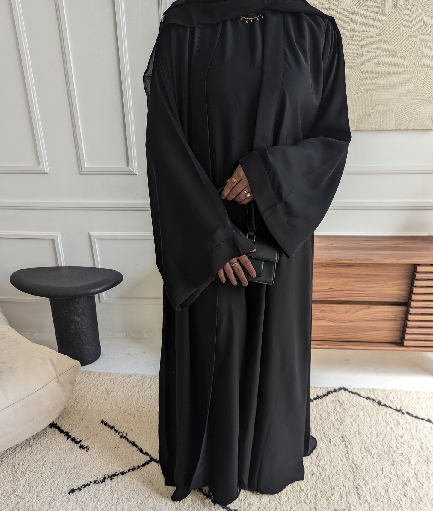 Essential Abaya (2 piece set) - Black