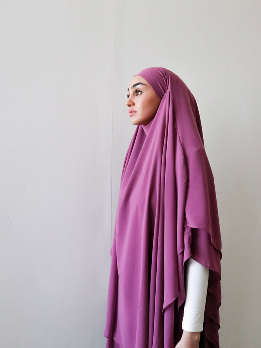 Olloum performance scarf khimar maxi, Women's Fashion, Muslimah