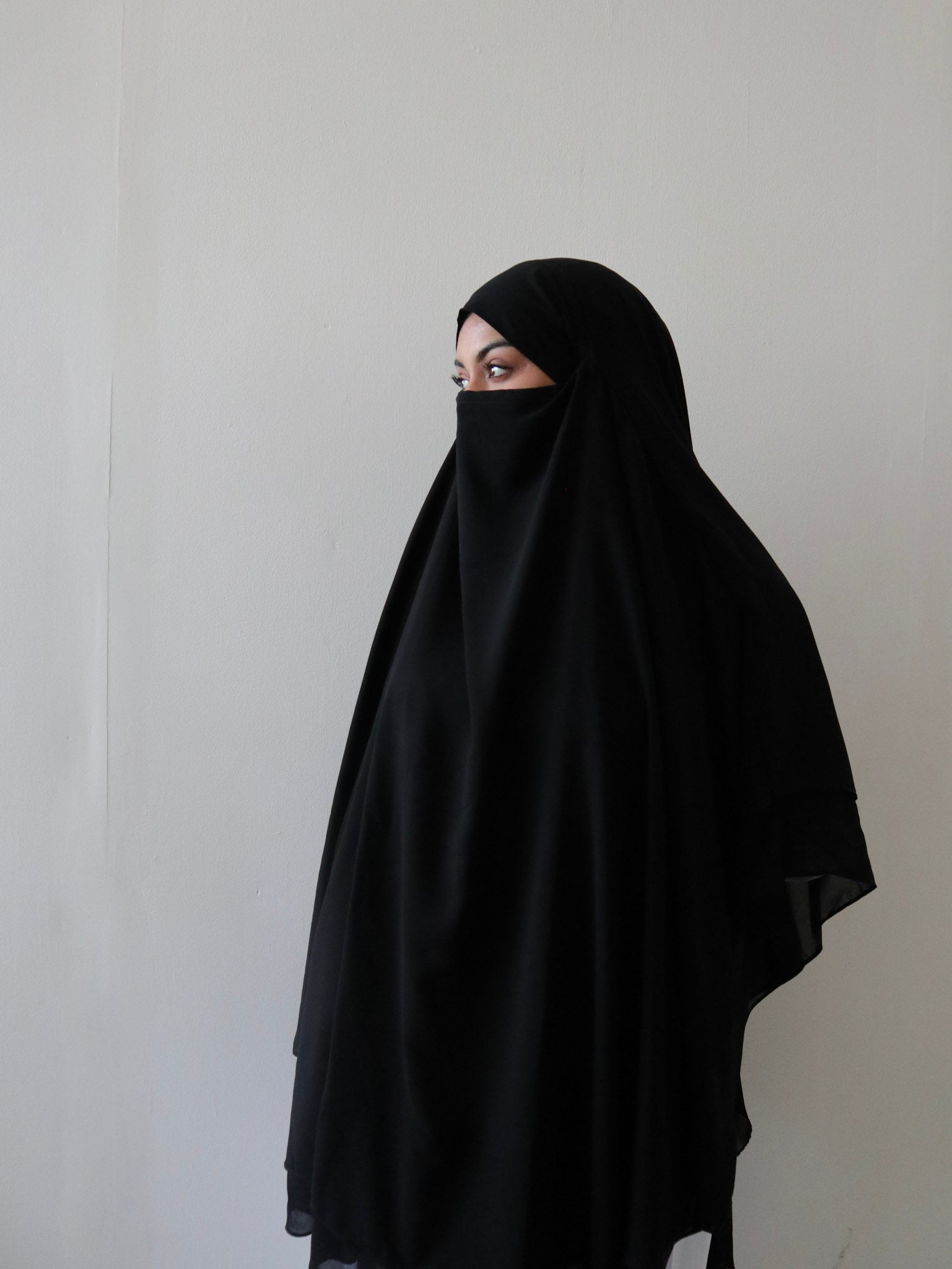 Khmimar Khimar-Black β veilandco